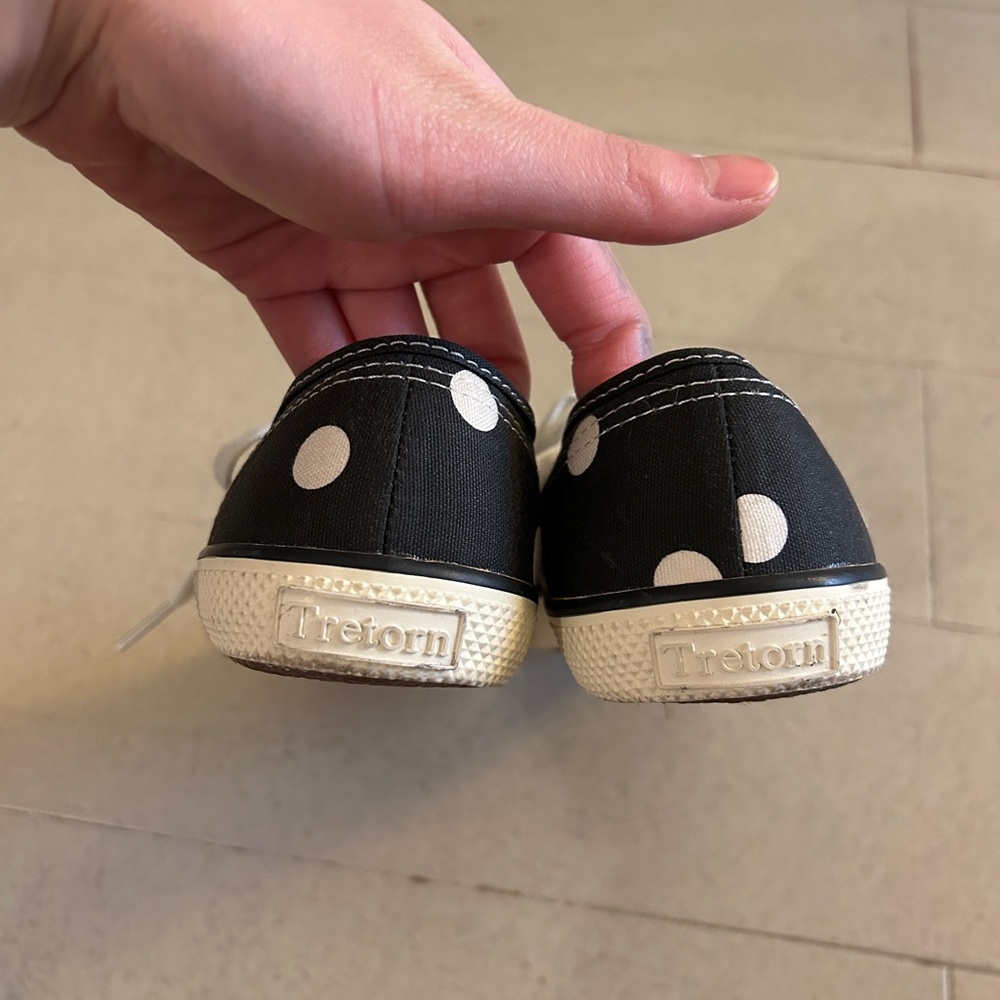 COMME des GARÇONS x Tretorn Dot Canvas Sneakers - Picture 4 of 9